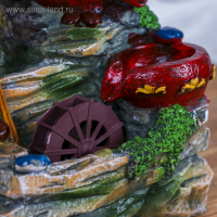 Фонтан "Кувшинчики в лесу" 13х16х20 см (с подсветкой) Фонтан "Кувшинчики в лесу" 13х16х20 см (с подсветкой)