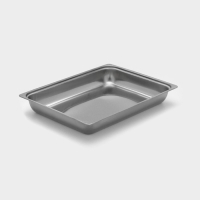 Противень из нержавеющей стали, 3,8 л, 39,5×29×5,5 см, цвет хромированный Противень из нержавеющей стали, 3,8 л, 39,5×29×5,5 см, цвет хромированный