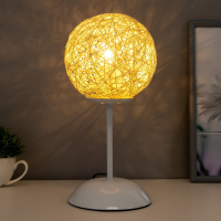 Лампа настольная 1375297/1 E27 40Вт белый 14х14х30 см RISALUX Лампа настольная 1375297/1 E27 40Вт белый 14х14х30 см RISALUX