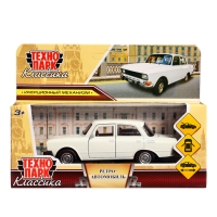 Машина металлическая &laquo;Москвич &mdash; 2140sl&raquo;, инерция, 12,5 см, белый