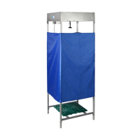 Душ дачный, 80 × 80 × 250 см, тент, бак антикоррозийный, 128 л, с ЭВН, тент МИКС Душ дачный, 80 × 80 × 250 см, тент, бак антикоррозийный, 128 л, с ЭВН, тент МИКС