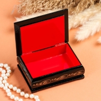 Шкатулка &laquo;Гиацинт&raquo;, 7,5&times;10 см, лаковая миниатюра