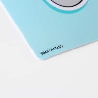 Коврик под миску нескользящий &laquo;Кушать готов!&raquo;, 43х28 см