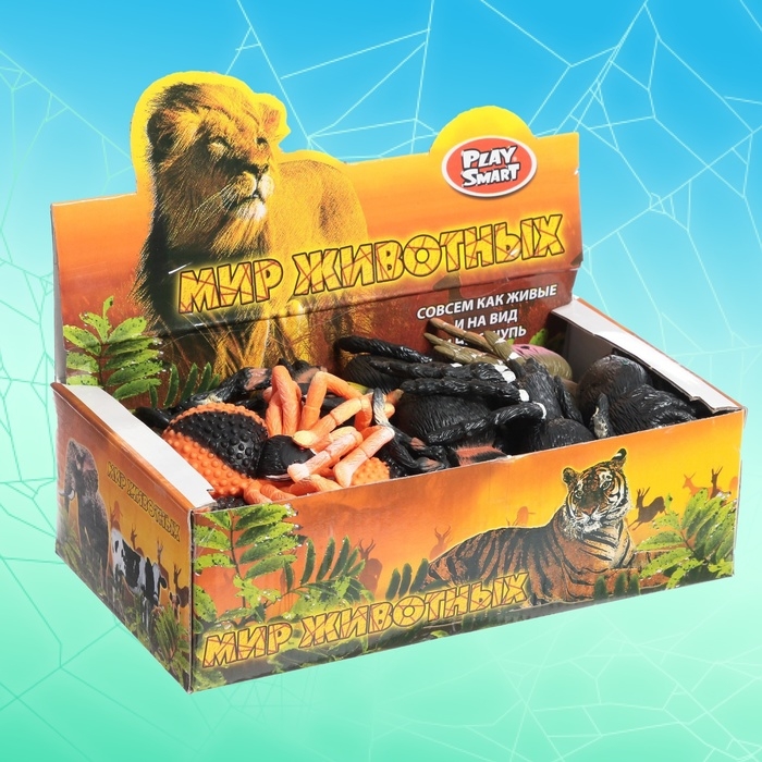 Фигурка животного тянущаяся &laquo;Паук&raquo;, МИКС