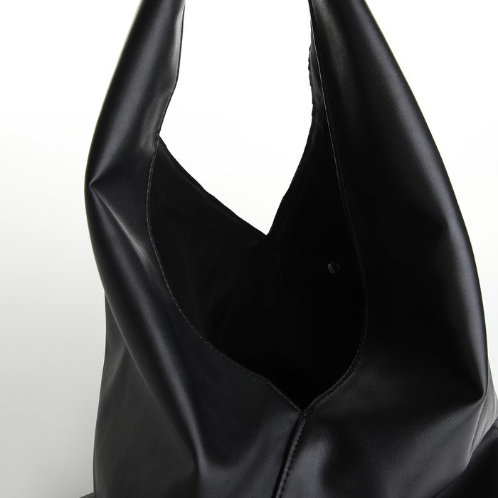 Сумка женская шопер на магните, цвет чёрный Сумка женская шопер на магните, цвет чёрный