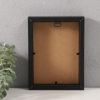 Фоторамка МДФ на 1 фото 10х15 см с белым паспарту "Энрика" черная 3х16х21 см Фоторамка МДФ на 1 фото 10х15 см с белым паспарту "Энрика" черная 3х16х21 см