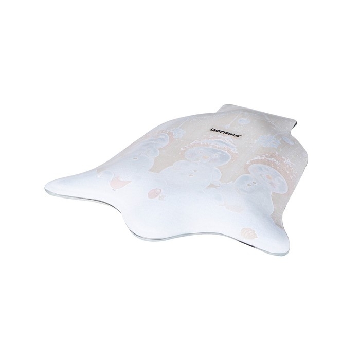 Блюдо новогоднее стеклянное сервировочное Доляна «Колокольчик. Снеговики мечтатели», 18×17 см Блюдо новогоднее стеклянное сервировочное Доляна «Колокольчик. Снеговики мечтатели», 18×17 см