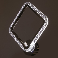 Бра 1834/1SL LED 24Вт 4000К серебро 32,5х5,5х33 см