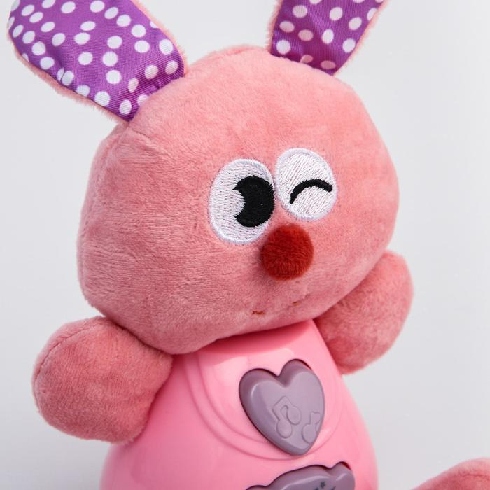 Игрушка развивающая музыкальная &laquo;Зайчик&raquo;, 18 см