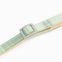 Ошейник "Мягкость", полиэстер, с бубенчиком, 34 х 1 см, зелёный Ошейник "Мягкость", полиэстер, с бубенчиком, 34 х 1 см, зелёный