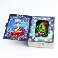 Новогодний подарок, сладкий, детский «Впусти сказку», игрушка змея + конфеты, 300г Новогодний подарок, сладкий, детский «Впусти сказку», игрушка змея + конфеты, 300г