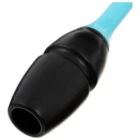 Булавы для художественной гимнастики вставляющиеся Grace Dance, 46 см, цвет голубой/чёрный Булавы для художественной гимнастики вставляющиеся Grace Dance, 46 см, цвет голубой/чёрный