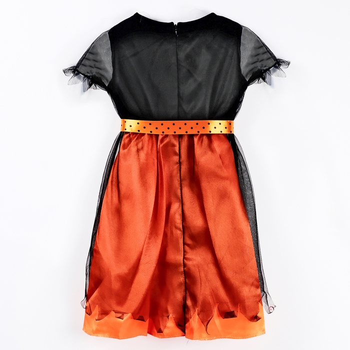 Карнавальный набор &laquo;Милая ведьмочка&raquo;, рост 116-122 см, цвет оранжевый