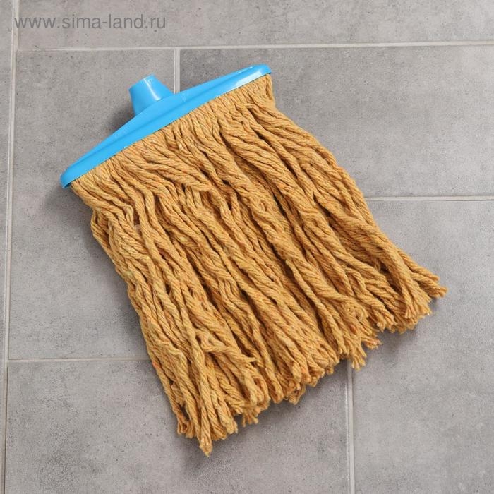 Насадка для швабры верёвочная Доляна, хлопок, 29&times;21,5&times;4,5 см, цвет МИКС
