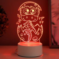 Светильник "Змейка" LED RGB от сети 8,5х9,5х14 см Светильник "Змейка" LED RGB от сети 8,5х9,5х14 см