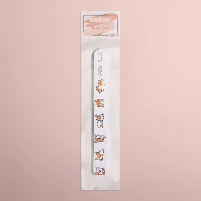 Пилка - наждак «Корги», абразивность 180/240, 18 см Пилка - наждак «Корги», абразивность 180/240, 18 см