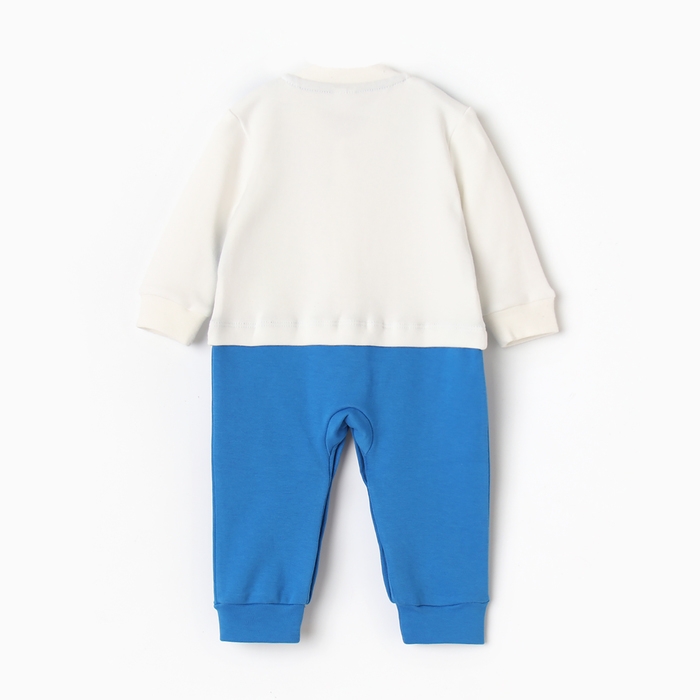 Комбинезон детский, цвет электрик, рост 74 см