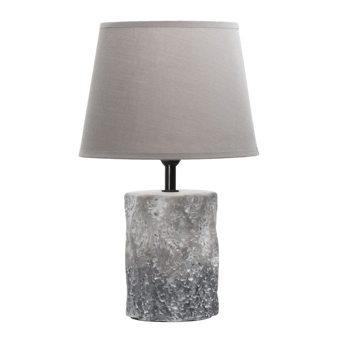Настольная лампа "Сан" E14 40Вт серый 20х20х33 см RISALUX
