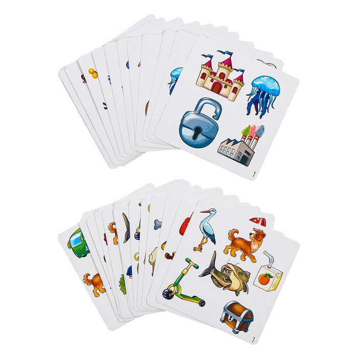 Набор карточек &laquo;Лого-доббль. Звук З, С&raquo;