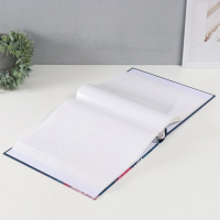 Фотоальбом на 500 фото 10х15 см "Нарисованные цветы" в коробке МИКС 33,5х30х6 см