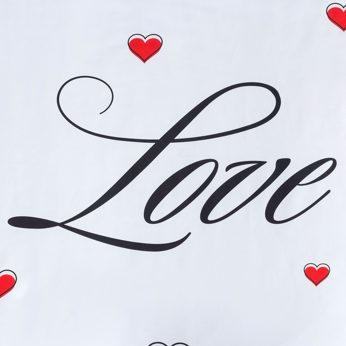 Постельное бельё &laquo;Этель&raquo; 2 сп Mr&Mrs 175*215 см,200*215 см,50*70+4 см - 2 шт