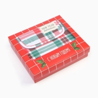 Кух. набор Этель Нoliday decoration: полотенце 40х73 см, прихватка 19х19 см, фартук 60х70 см