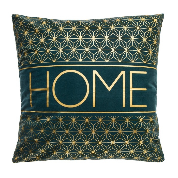 Наволочка декоративная Этель &laquo;Home&raquo; 42 х 42 см, велюр