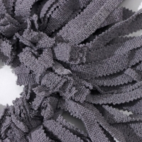 Насадка для швабры с отжимом-центрифугой, кольцо 16 см, микрофибра, цвет серый Насадка для швабры с отжимом-центрифугой, кольцо 16 см, микрофибра, цвет серый