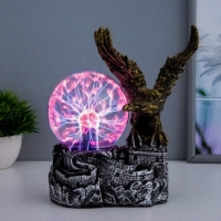 Плазменный шар "Орел" серый 14х9х22 см RISALUX Плазменный шар "Орел" серый 14х9х22 см RISALUX