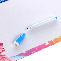 Набор для рисования светом «Принцессы» + доска напиши и сотри, ручка с фонариком, маркер Набор для рисования светом «Принцессы» + доска напиши и сотри, ручка с фонариком, маркер