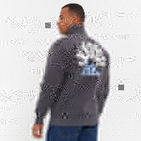 Толстовка мужская НАЧЁС, цвет чёрный, размер 48 (L)