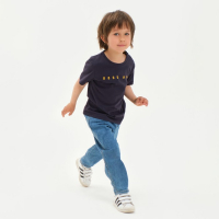 Футболка детская KAFTAN "Boss man" р.34 (122-128), серый Футболка детская KAFTAN "Boss man" р.34 (122-128), серый