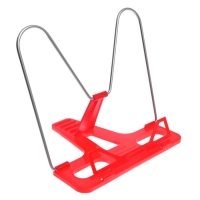 Подставка для книг "Отличный выбор", с пластиковым упором, эконом, красная Подставка для книг "Отличный выбор", с пластиковым упором, эконом, красная