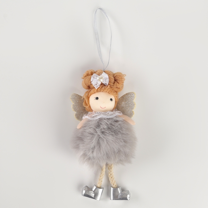 Новый год! Ёлочное украшение кукла &laquo;Фея&raquo;, с бантиком