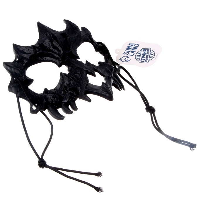 Маска «Череп дракона», цвет чёрный Маска «Череп дракона», цвет чёрный