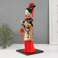 Кукла коллекционная "Китаянка в национ. платье с китайским фонариком" МИКС 32х12,5х12,5 см Кукла коллекционная "Китаянка в национ. платье с китайским фонариком" МИКС 32х12,5х12,5 см