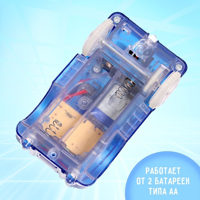 Машинка для гибкого автотрека Magic Tracks, цвет синий Машинка для гибкого автотрека Magic Tracks, цвет синий