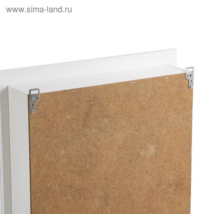 Зеркало-шкаф для ванной комнаты Зеркало-шкаф для ванной комнаты "ЕШЗ 550", 60 х 55 х 12 см