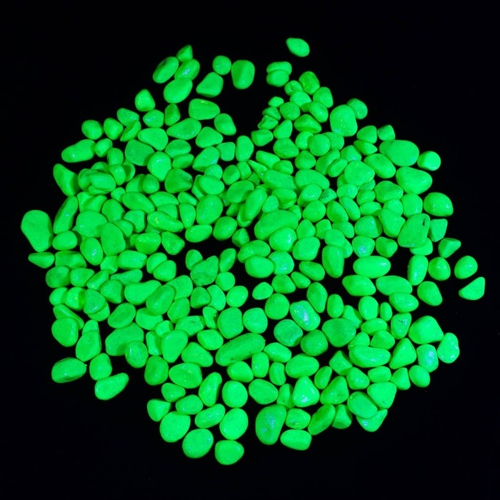 Грунт декоративный, флуоресцентный, лимонный, 800 г , фр 8-12 мм Грунт декоративный, флуоресцентный, лимонный, 800 г , фр 8-12 мм