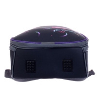 Рюкзак каркасный школьный 38 х 30 х 16 см, эргономичная спинка, Stavia "Фламинго мини", чёрный/розовый