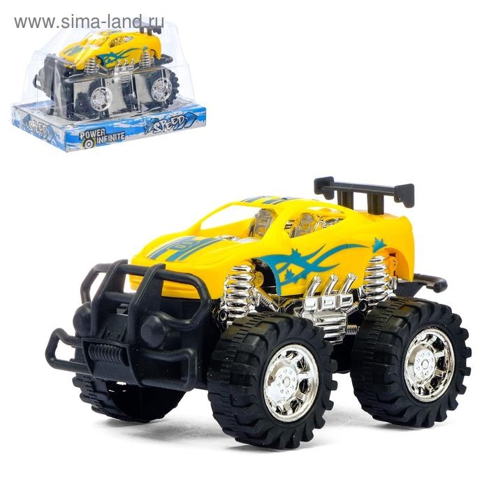 Машина инерционная &laquo;Гоночный джип&raquo;, цвета МИКС