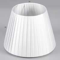 Абажур E27 серо-белый 25х25х19 см Абажур E27 серо-белый 25х25х19 см