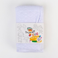 Колготки детские ажурные, цвет белый, рост 128-134 см