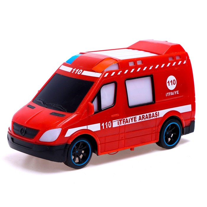 Машина радиоуправляемая &laquo;Спецслужбы&raquo;, свет, работает от батареек, МИКС