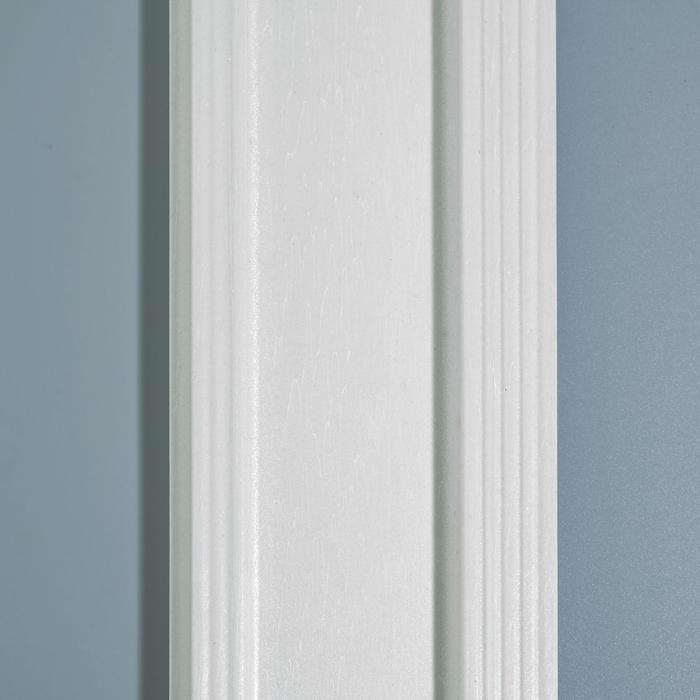 Плинтус пластиковый ударопрочный белый 100х16х2000мм Плинтус пластиковый ударопрочный белый 100х16х2000мм