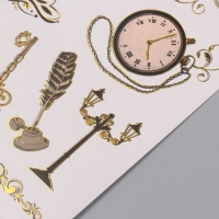 Фотоальбом 25 листов (наклейки+кольца) "Классический" тиснение золото 19х27х3 см Фотоальбом 25 листов (наклейки+кольца) "Классический" тиснение золото 19х27х3 см