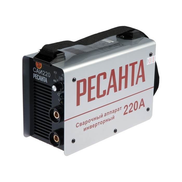 Сварочный аппарат инверторный Сварочный аппарат инверторный "Ресанта" САИ 220, 6.6 кВт, 10-220 А