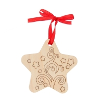 Набор для творчества &laquo;Роспись по дереву&raquo; 5 шт., с ленточкой