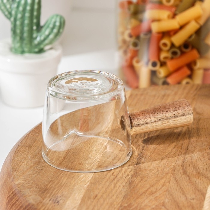 Соусник стеклянный &laquo;Лофт&raquo;, 90 мл, 6,5&times;10,5&times;5 см