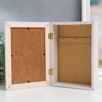 Ключница "Прекрасный букет" дуб молочный 15х21